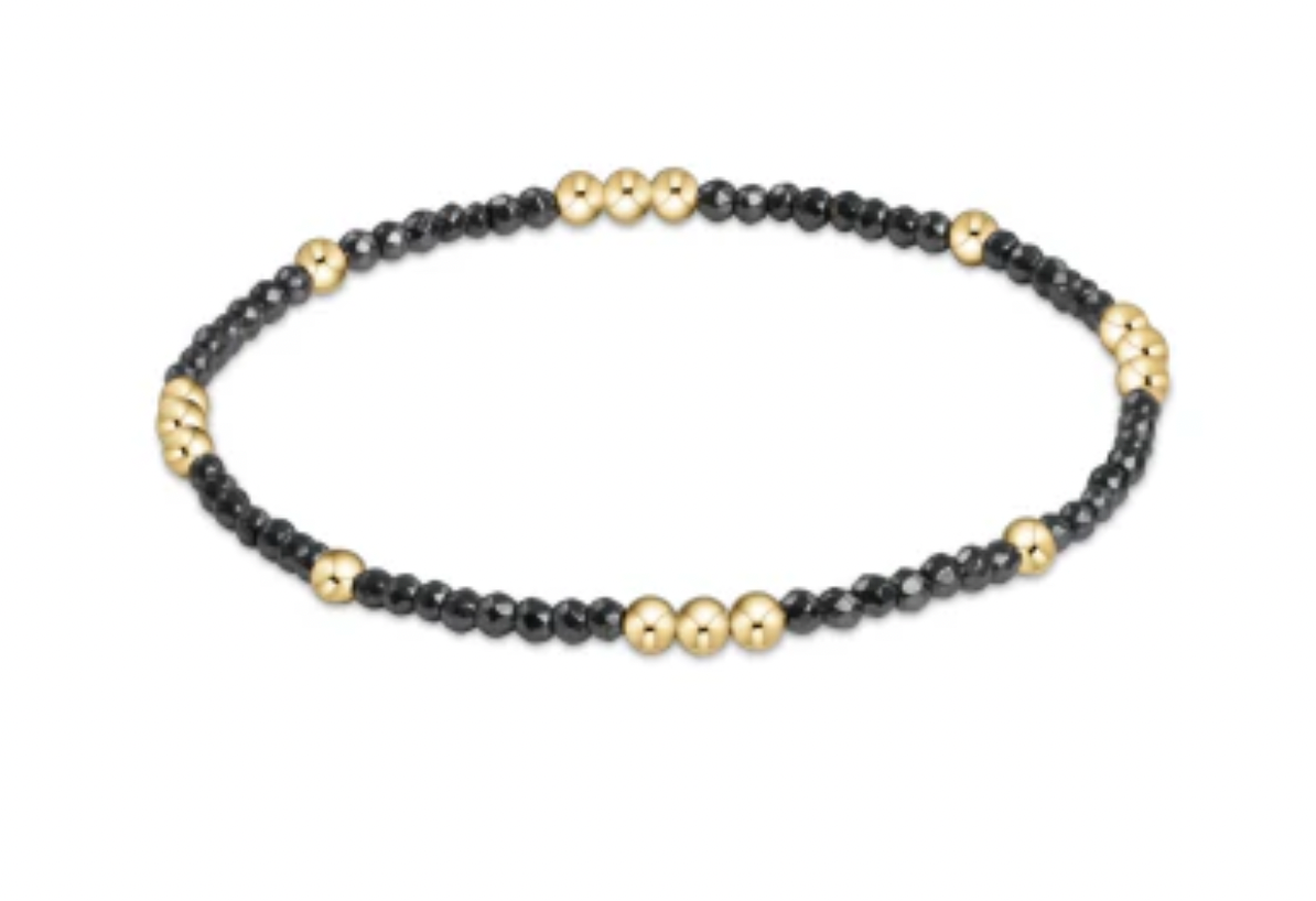 E Newton Worthy 2mm Faceted Hematite