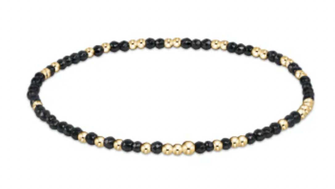 E Newton Hope Unwritten Gemstone Faceted Hematite