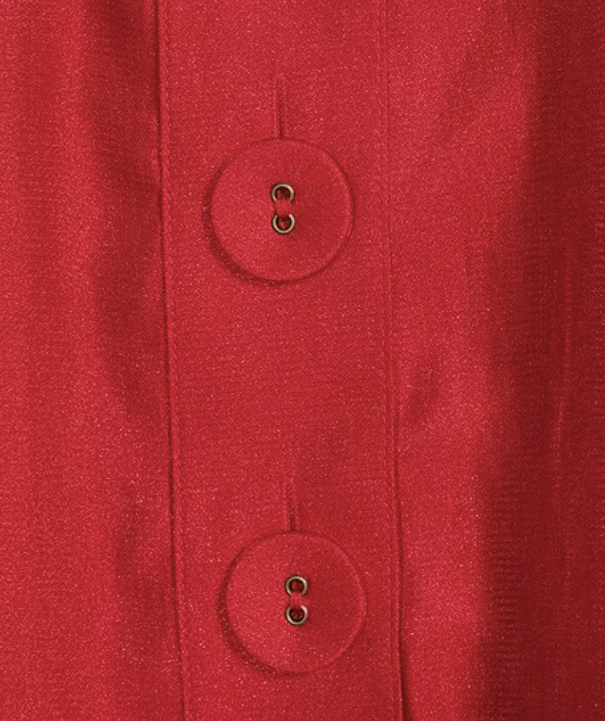 Multiples Button Front Shirt Red