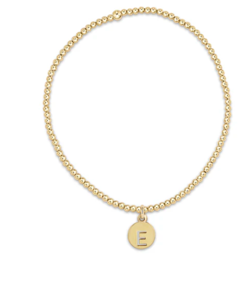 E Newton 16" Necklace Gold Respect Small Gold Disc