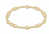 E Newton Extends Hope Unwritten 5mm Bead Bracelet Gold