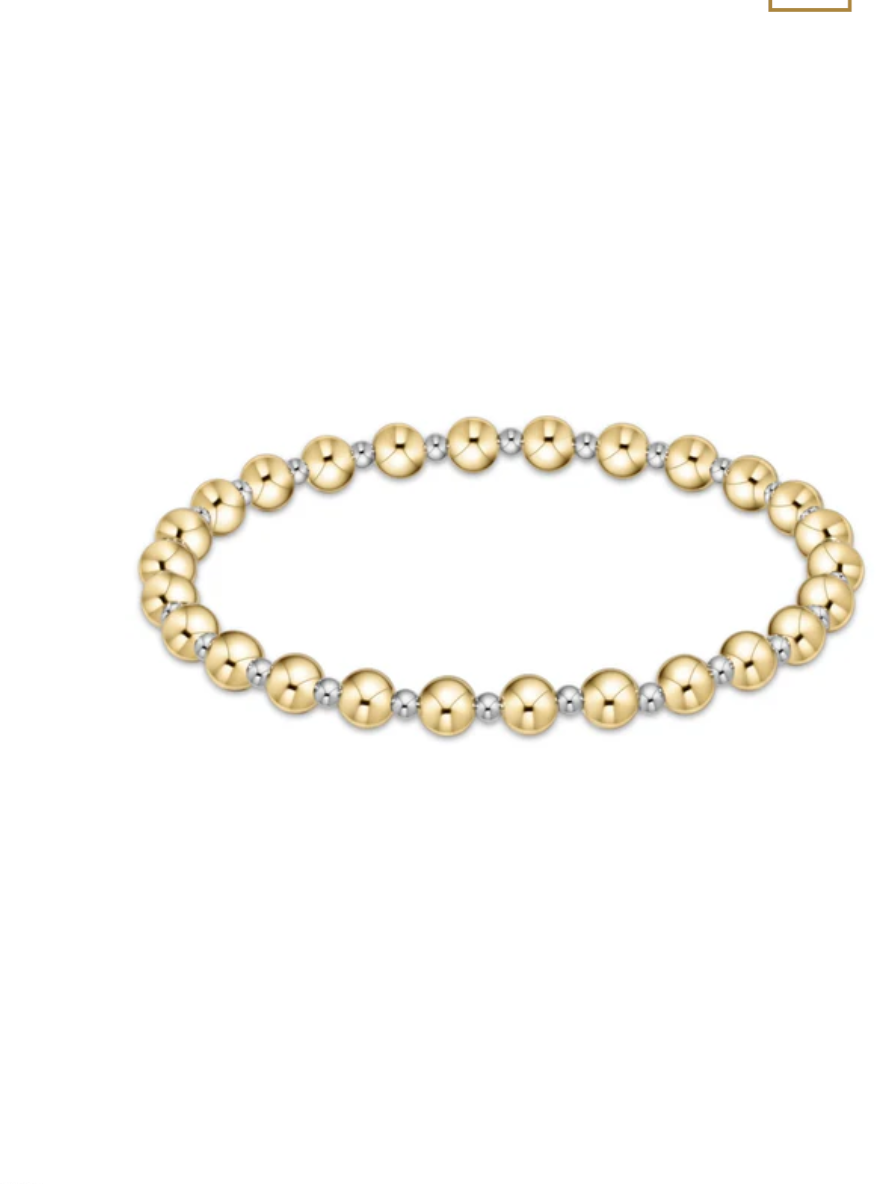 E Newton Extends Classic Mixed Metal Grateful (3 size beads)