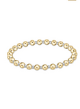 E Newton Classic Mixed Metal Grateful 6mm Bracelet