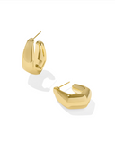 Kendra Scott Kaia Small Hoop Earrings Gold