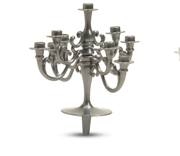 Candelabra Cake Topper 4 Colors Available