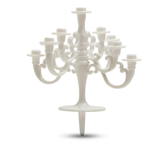 Candelabra Cake Topper 4 Colors Available