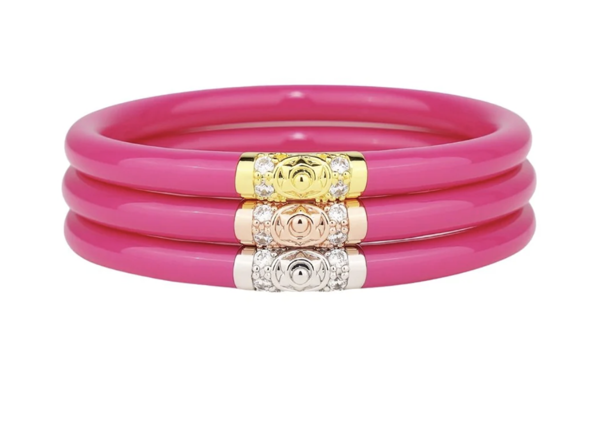 BuDhaGirls Epic Pink Three Kings Bangles