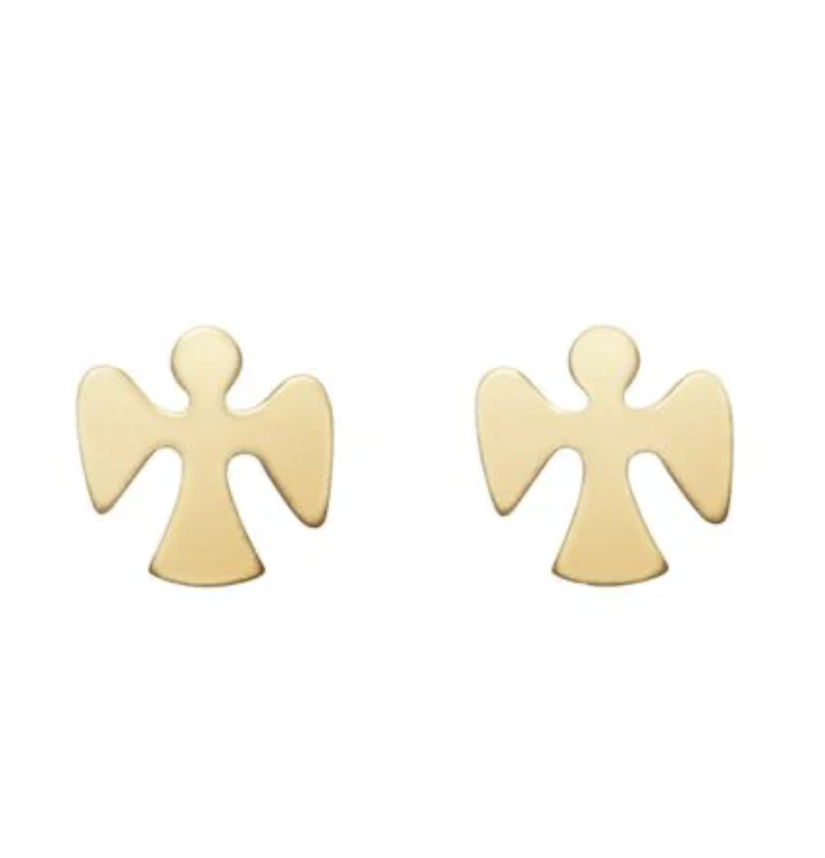 E Newton Guardian Angle Stud Gold