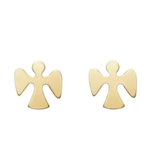 E Newton Guardian Angle Stud Gold