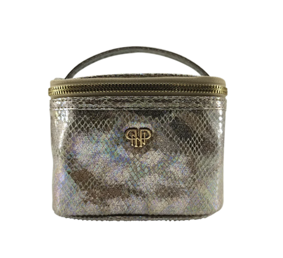 PurseN Getaway Jewelry Case Glimmer Leopard