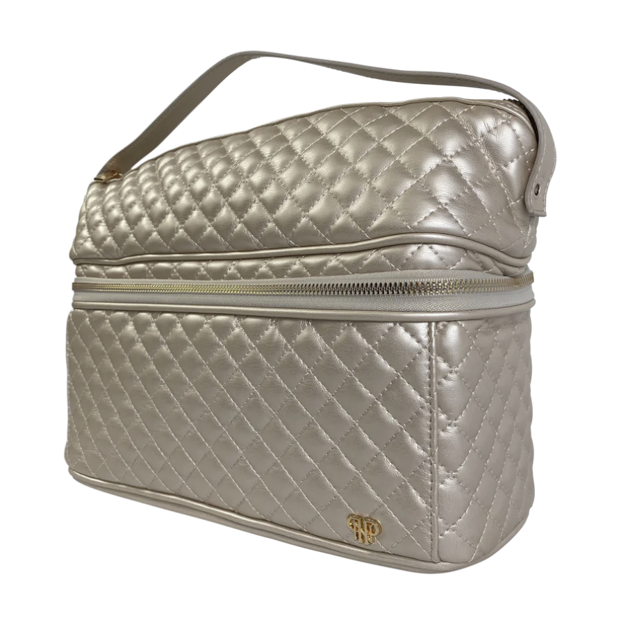 PurseN Stylist Travel Bag Pearl Quilted