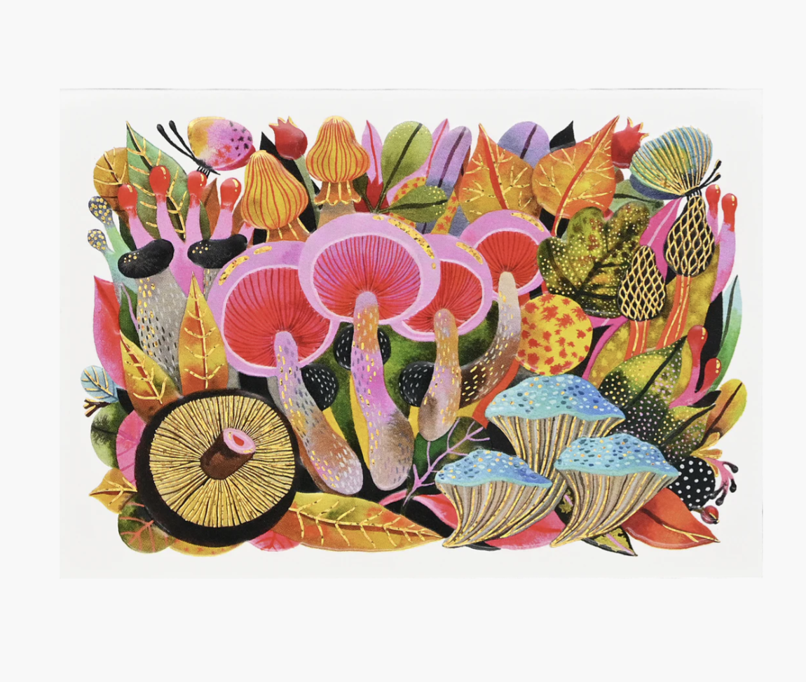 Mushroom Medley Note Cards