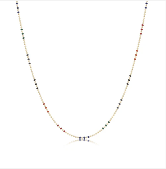 E Newton 15" Hope Joy Choker Hot Mess Fall Winter