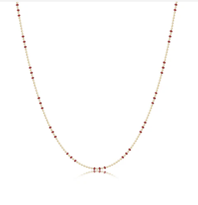 E Newton 15" Hope Joy Choker Red