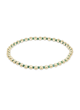 E Newton Hope Grateful Bracelet Green
