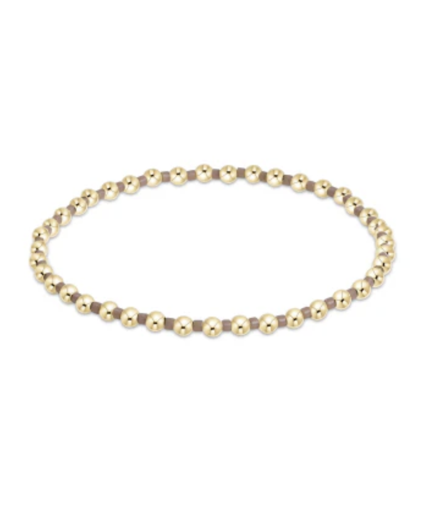 E Newton Hope Grateful Bracelet Khaki