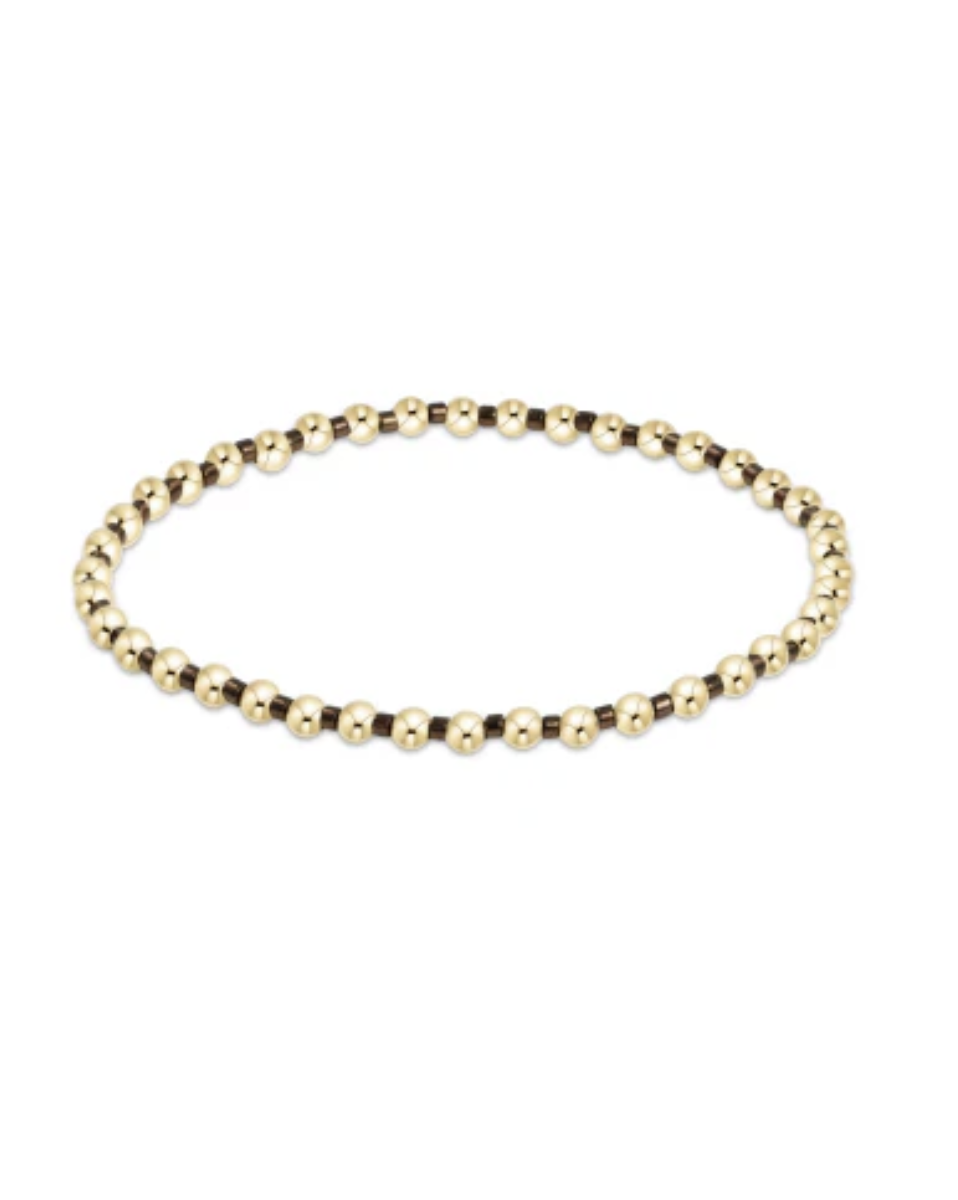 E Newton Hope Grateful Bracelet Metallic Bronze