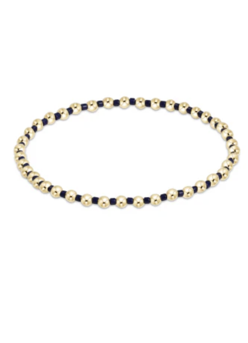 E Newton Hope Grateful Bracelet Navy