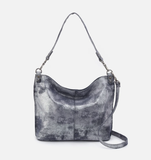 HOBO Pier Shoulder Bag / Crossbody Blue Pewter