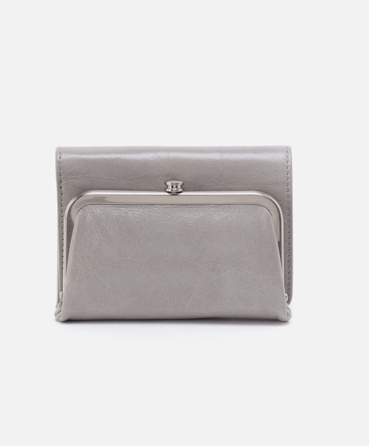 HOBO Robin Compact Wallet Light Grey