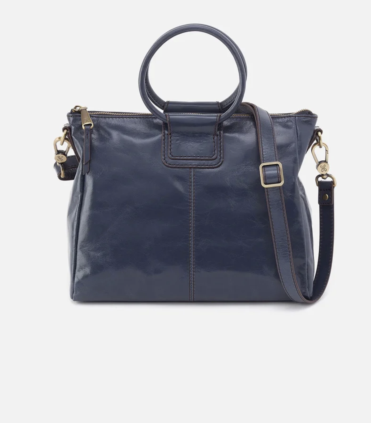 HOBO Sheila Medium Satchel Blue Stone
