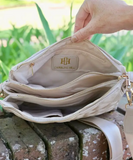Ariana Crossbody Nude Quilted Dq