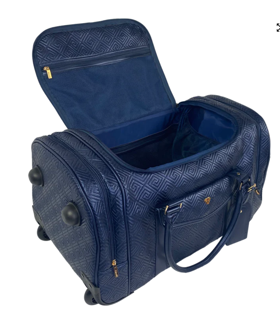 PurseN VIP Duffle Bag Greek Navy