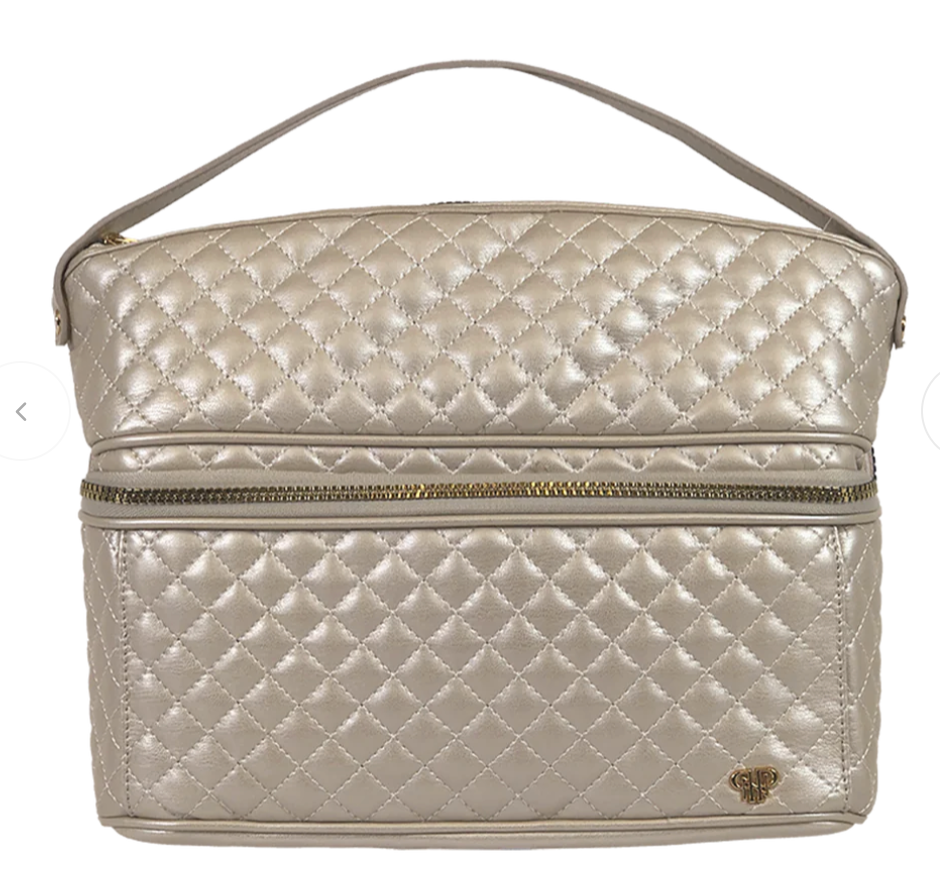 PurseN Stylist Travel Bag Pearl Quilted