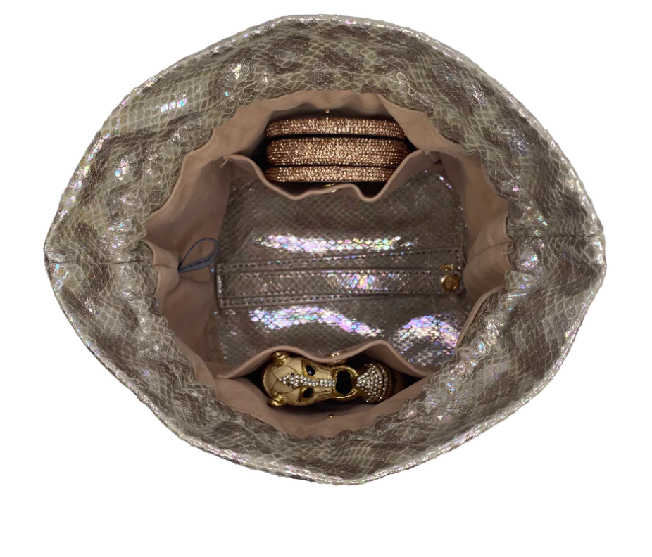 PurseN Ultra Jewelry Case Glimmer Leopard