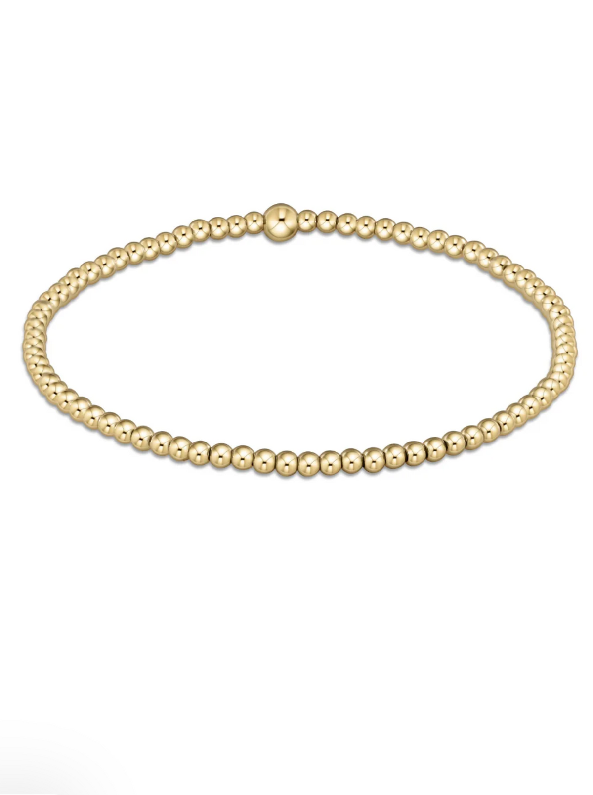 E Newton Extends Classic Gold 2.5mm Bracelet