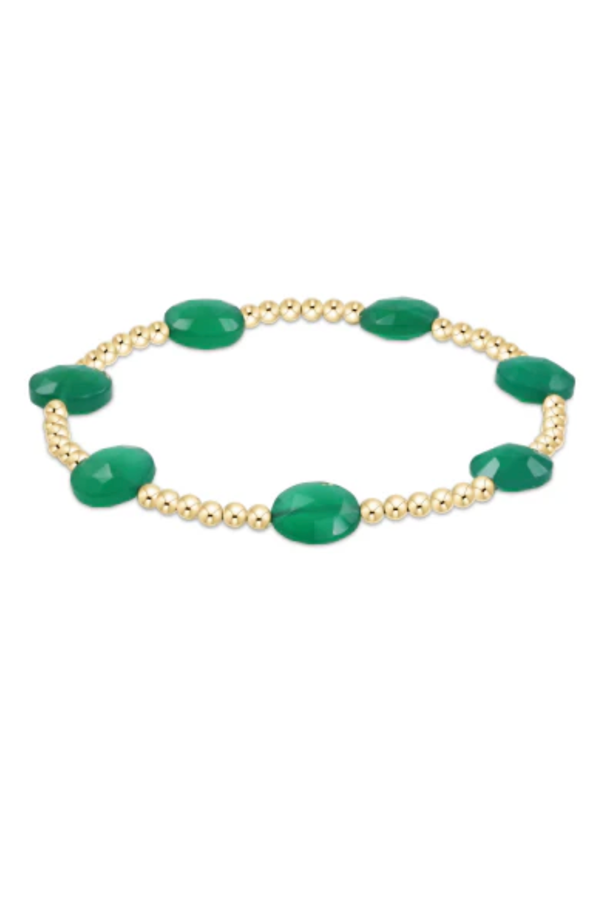 E Newton Extends Admire Gold 3mm Green Onyx