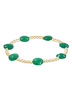 E Newton Extends Admire Gold 3mm Green Onyx