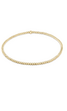 E Newton Extends Classic Gold 2mm Bracelet