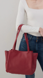 HOBO Essential Medium Tote Cranberry