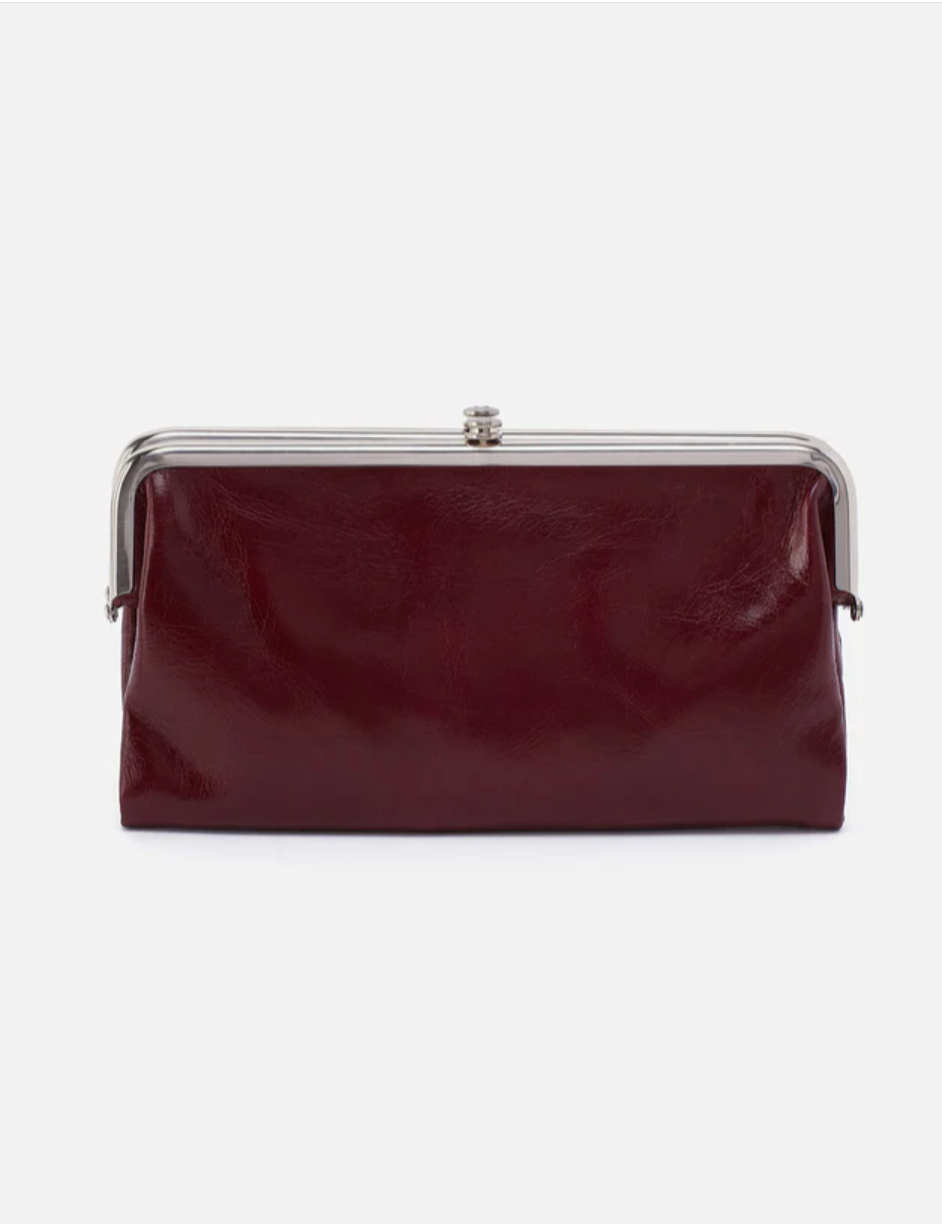 HOBO Lauren Clutch Wallet Winterberry