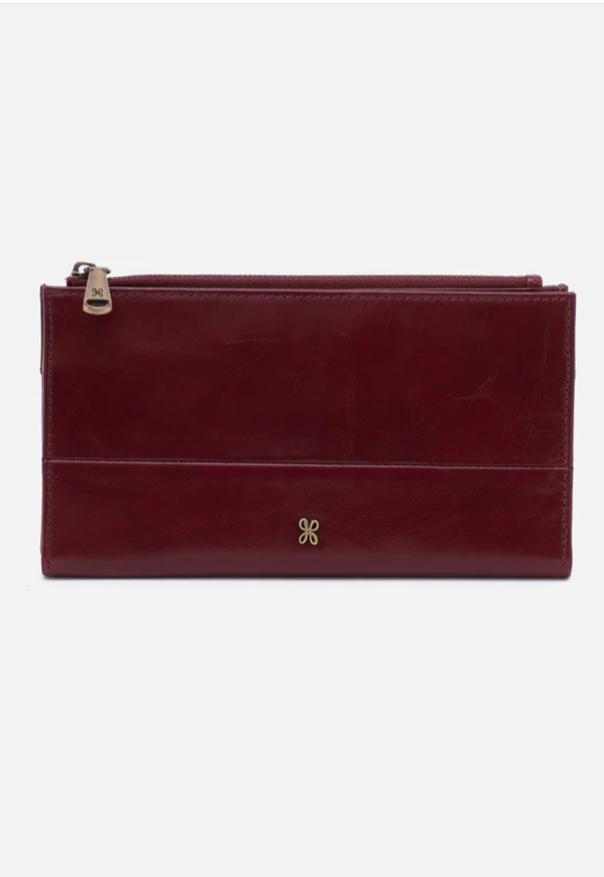 HOBO Jill Large Bifold Wallet Winteberry