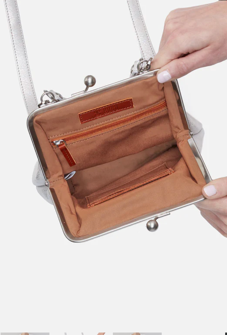 HOBO Alba Crossbody Silver