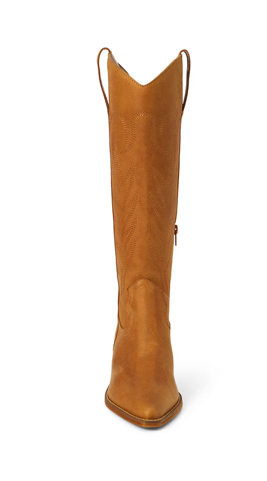 Matisse Agency Western Boot Caramel Leather