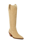 Matisse Agency Western Boot Cream Suede
