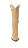 Matisse Agency Western Boot Cream Suede