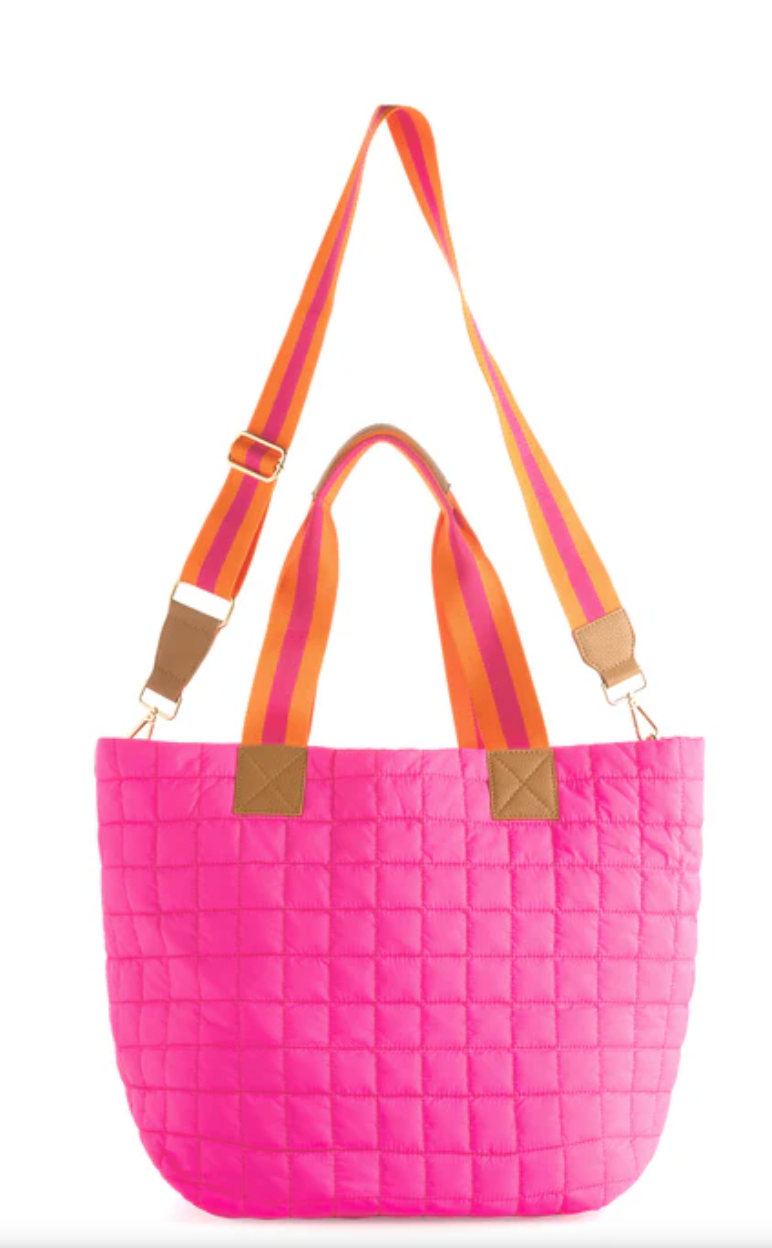 Shiraleah Ezra Travel Tote Magenta