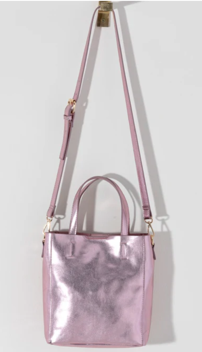 Shiraleah Maddie Mini Tote Pink