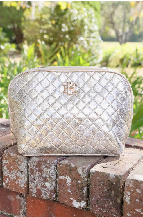 Capri Large Pouch Champagne Pop