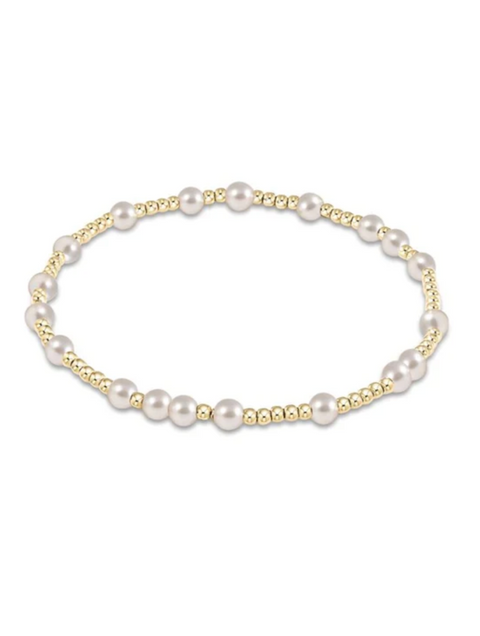 E Newton Hope Unwritten Pearl 5mm Bracelet