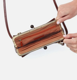 HOBO Lauren Frame Crossbody Chocolate