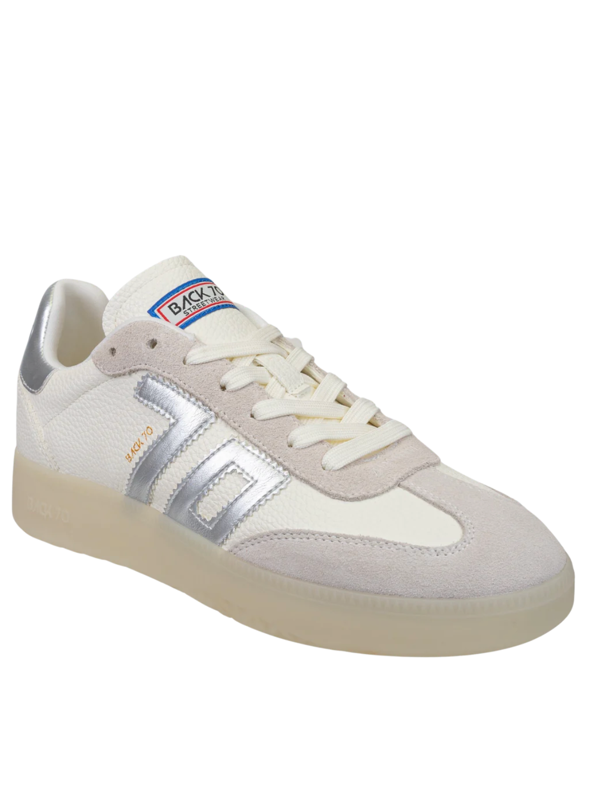 Back 70 Glam Silver Metallic