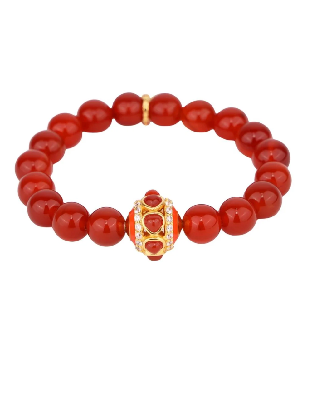 BuDhaGirl Spanish Angel Beaded Bracelet Flame