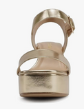 Macey Platform Heel Gold