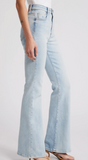 HIdden Happi High Rise Flare Light Blue