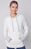 Charlie B Hoodie w Front Pocket Ecru